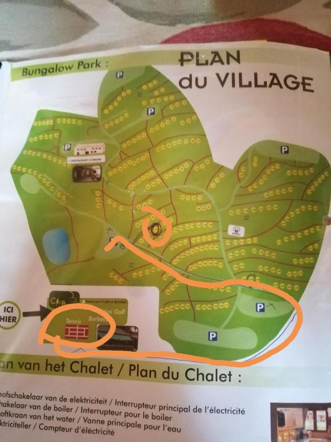 Chalet 94 La Boverie Rendeux Bagian luar foto